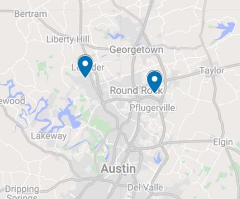 Google map with our locations.